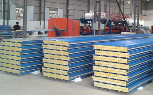 德令哈彩钢岩棉板房多少钱一平米